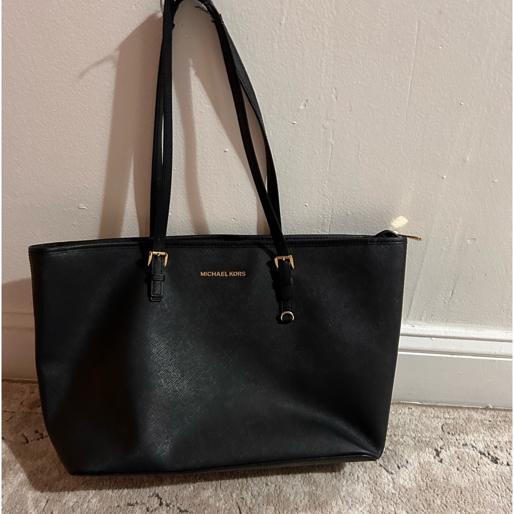 Extra large MK leather tote
